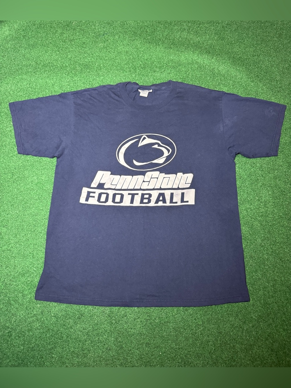 Penn State Football Vintage T Shirt XL 90s Y2K NCAA College Blue Nittany Lions